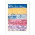 thumbnail image 1 of Old City - From an Original Watercolor Painting by Paul Klee c.1928 - Bamboo Fine Art 290gsm Paper Print (Unframed) 18x24in, 1 of 4