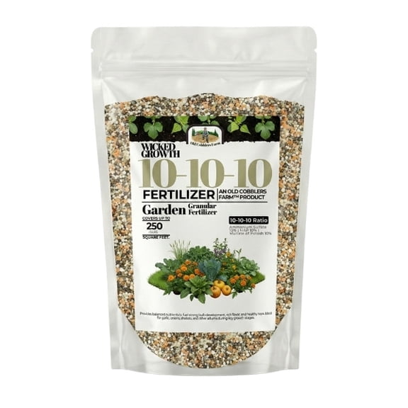 Old Cobblers Farm™ 10-10-10 Fertilizer - Multi Purpose (5 lbs | 10 lbs | 15 lbs | 20 lbs) (5 lbs)