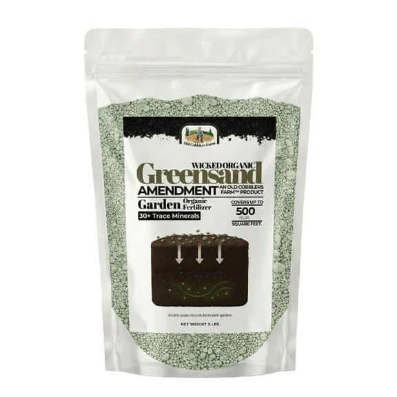 Old Cobblers Farm™ Wicked Greensand Fertilizer for Soil Amendments (5LBS/10LBS/15LBS/20LBS) (20LBS)