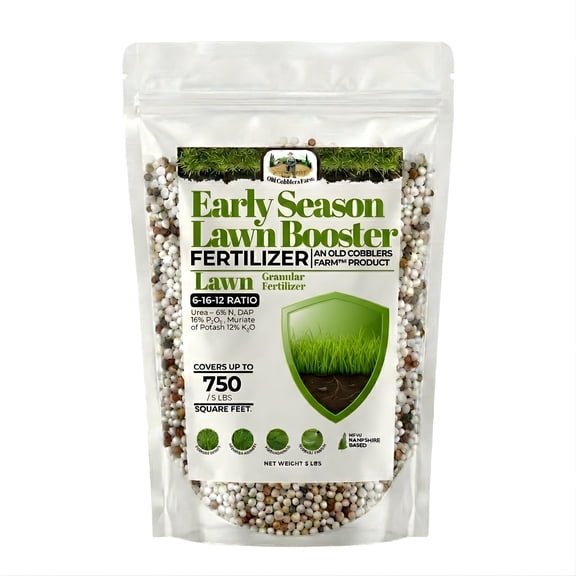 Old Cobblers Farm Wicked Growth Early Season Lawn Booster Fertilizer 6-16-12, 20lbs