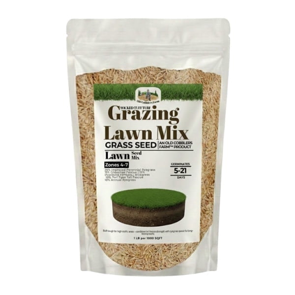 Old Cobblers Farm™ Wicked Tuff Turf Grazing Lawn Mix	Horse Lawn (5 lbs | 10 lbs | 15 lbs | 20 lbs) (15lbs)