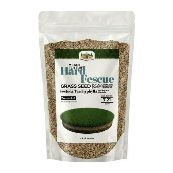 Old Cobblers Farm Wicked Tuff Turf Hard Fescue (Grasses) (5 lbs | 10 lbs | 15 lbs | 20 lbs) (15lbs)