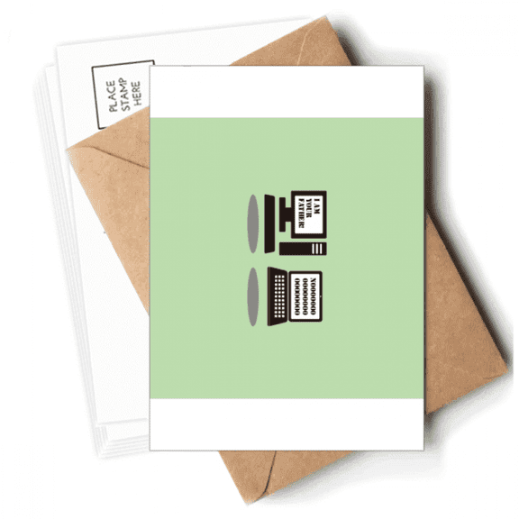 Old Computer Notebook Art Deco Fashion Postcards Envelopes Blank Note Cards Mailing