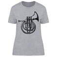 thumbnail image 1 of Old Cornet T-Shirt Women -Image by Shutterstock, Female Large, 1 of 2