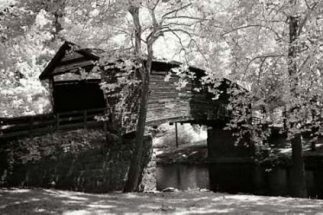 Old Covered Bridge I Canvas Art - Alan Hausenflock (20 x 28)