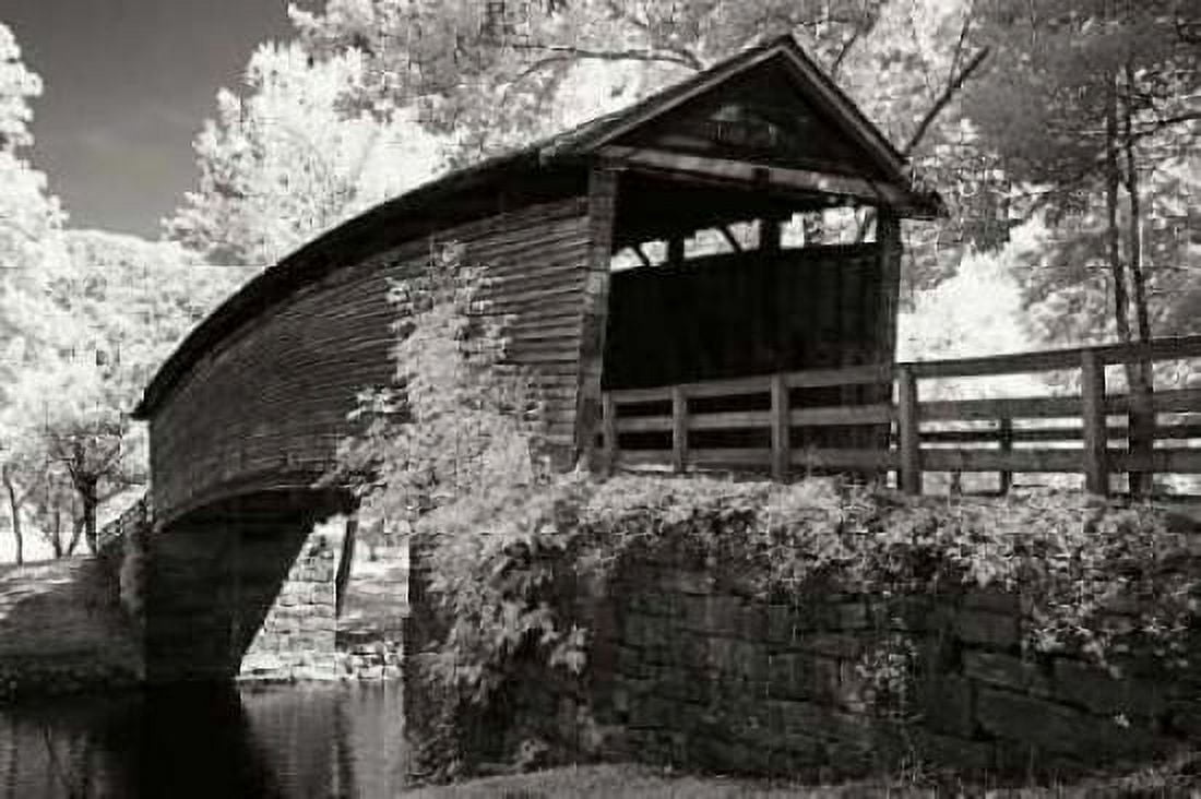 Old Covered Bridge II Canvas Art - Alan Hausenflock (20 x 28)