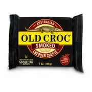 Old Croc Smoked Cheddar Cheese Chunk, 6 oz, 1 Count
