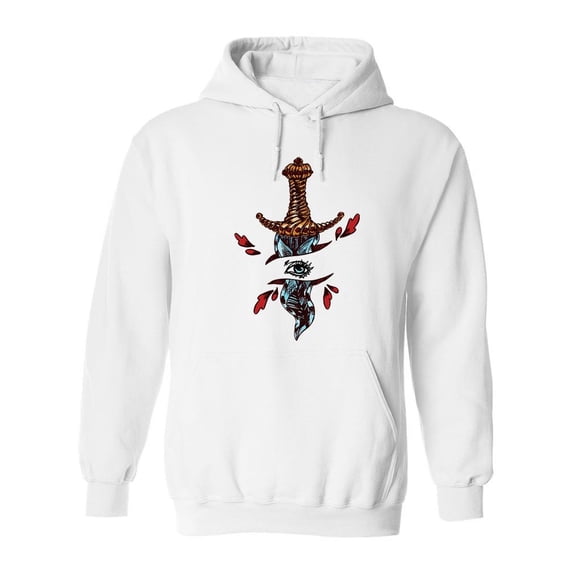 Old Dagger Knife Hoodie Men -Image by Shutterstock, Male x-Large