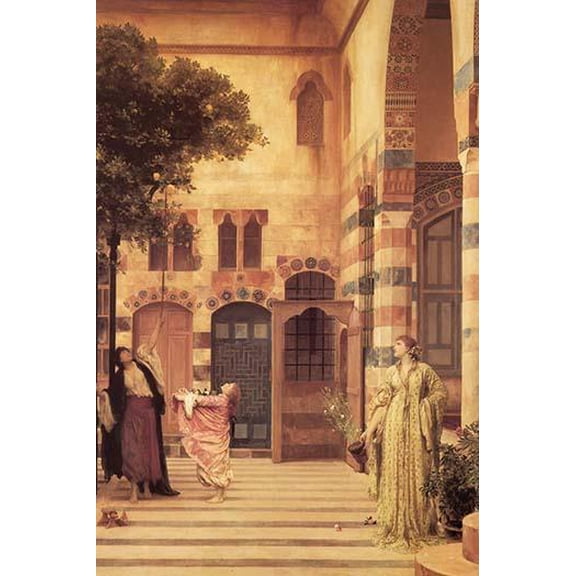 Old Damascus; The Jew's Quarter-Fine art canvas print (20" x 30")