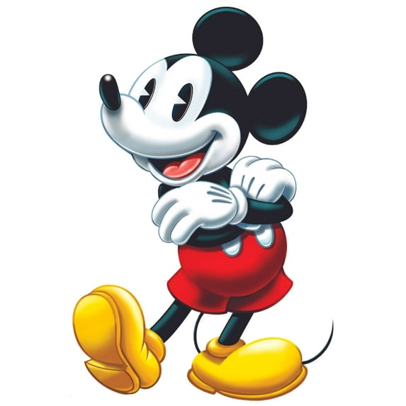Old Disney Cartoon Characters Decors Wall Sticker Art Design Decal for Girls Boys Kids Room Bedroom Nursery Kindergarten House Home Decor Stickers Wall Art Vinyl Decoration (10x8 inch)