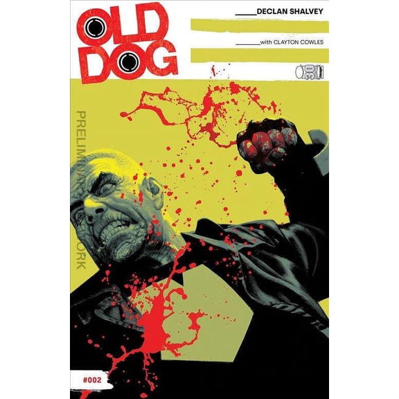 Old Dog #2B VF ; Image Comic Book