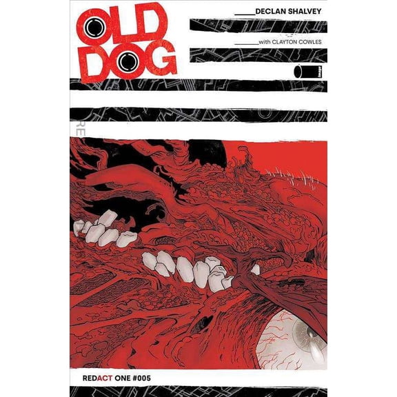 Old Dog #5A VF ; Image Comic Book