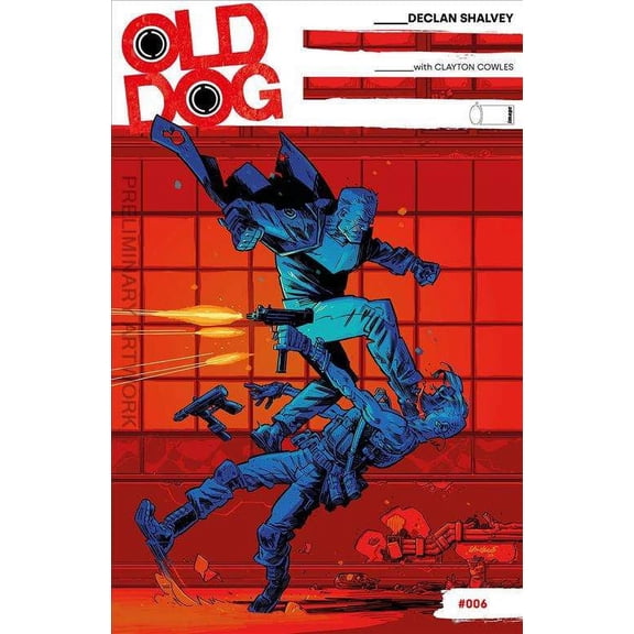 Old Dog #6B VF ; Image Comic Book