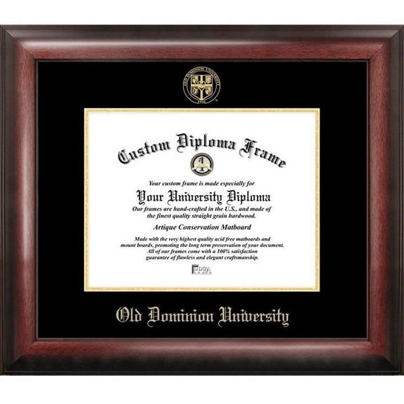 Old Dominion 11" x 14" Gold Embossed Diploma Frame