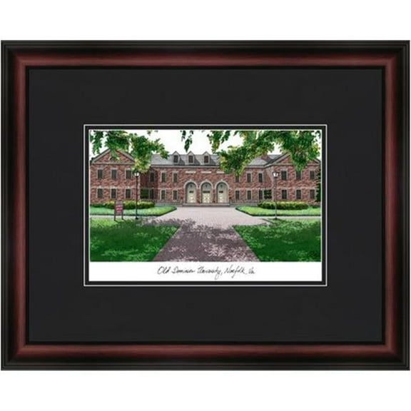 Old Dominion Academic Framed Lithograph