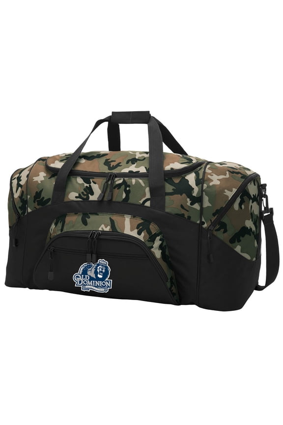 Old Dominion University CAMO Duffel Bag ODU GYM BAG