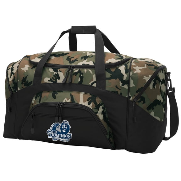 Old Dominion University CAMO Duffel Bag ODU GYM BAG