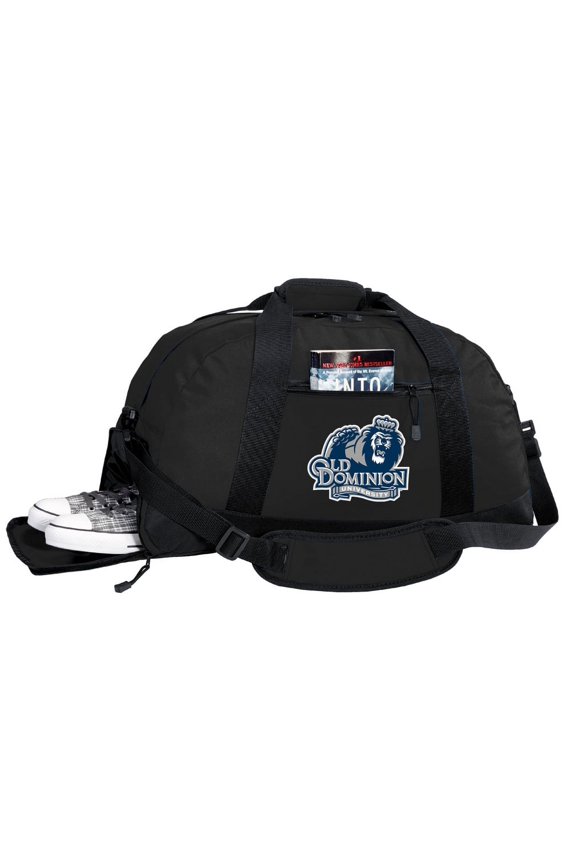 Old Dominion University Duffel Bag or ODU Gym Bag WITH SHOE POCKET