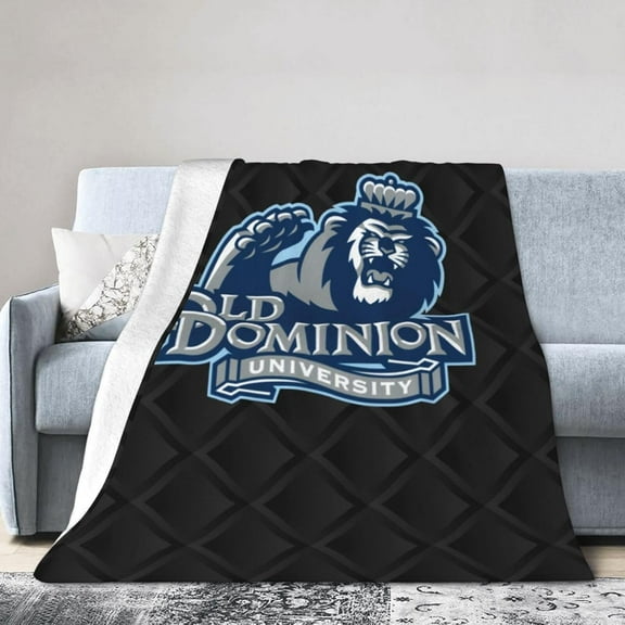 Old Dominion University Logo Ultra-Soft Micro Fleece Blanket Soft Comfortable Flannel Blanket Available for Bed Couch Living Room
