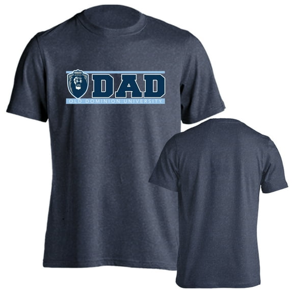 Old Dominion University Monarchs Dad Proud Parent Short Sleeve T-Shirt