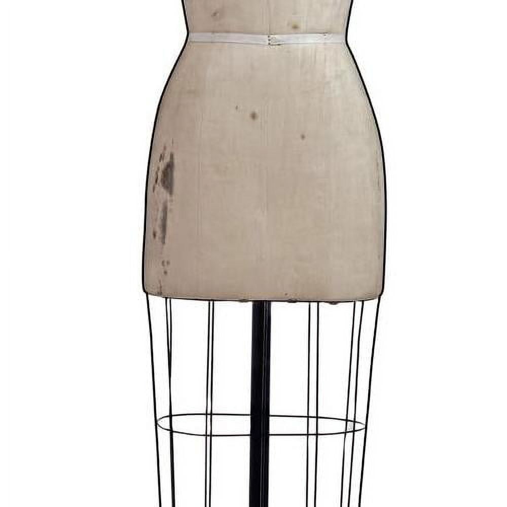 Old Dress Mannequin Cardboard Cutout Standup