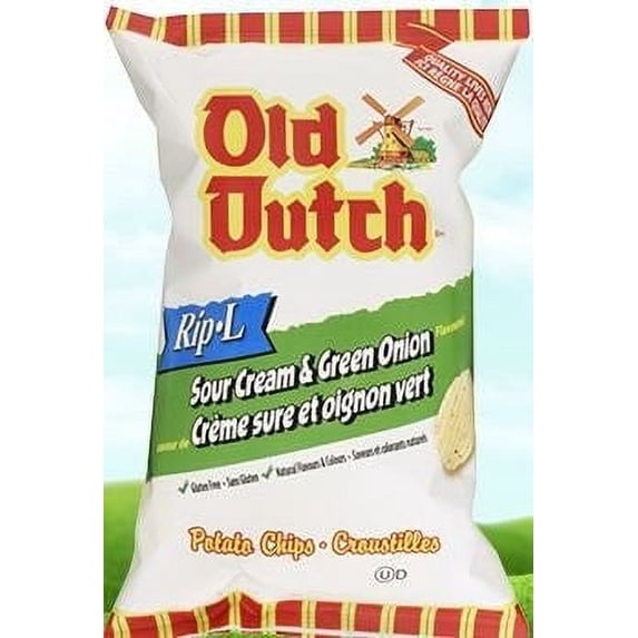 Old Dutch 40pk Sour Cream Green Onion (40g / 1.4oz per pack) {Canadian}
