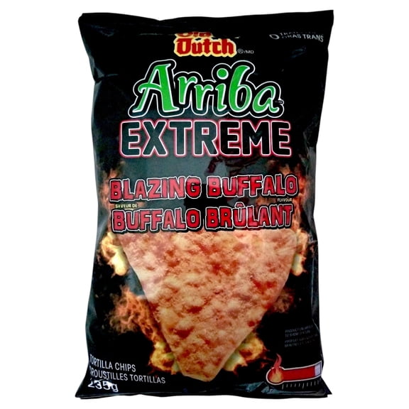 Old Dutch Arriba EXTREM Blazing Buffalo Tortilla Chips, 235g/8.3 oz