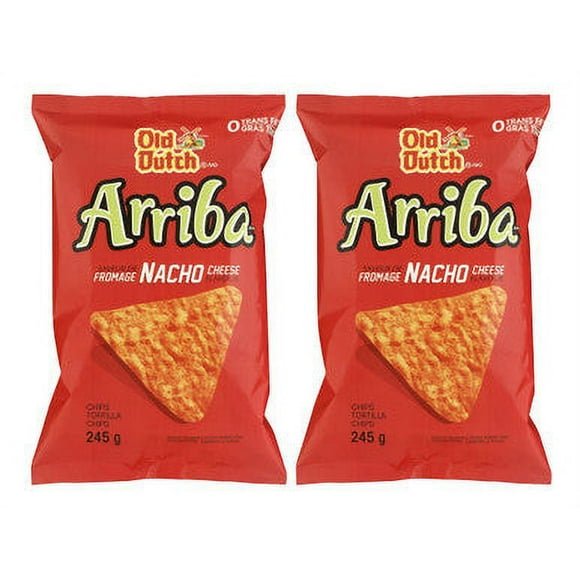 Old Dutch Arriba Nacho Cheese 245g/8.6oz, 2-Pack {Imported from Canada}