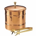 thumbnail image 1 of Old Dutch 885 Decor Copper Lined Ice Bucket with Brass Tongs  3 Qt., 1 of 2