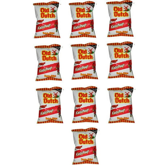 Old Dutch Ketchup Potato Chips - 10pk x 40g (1.4oz)