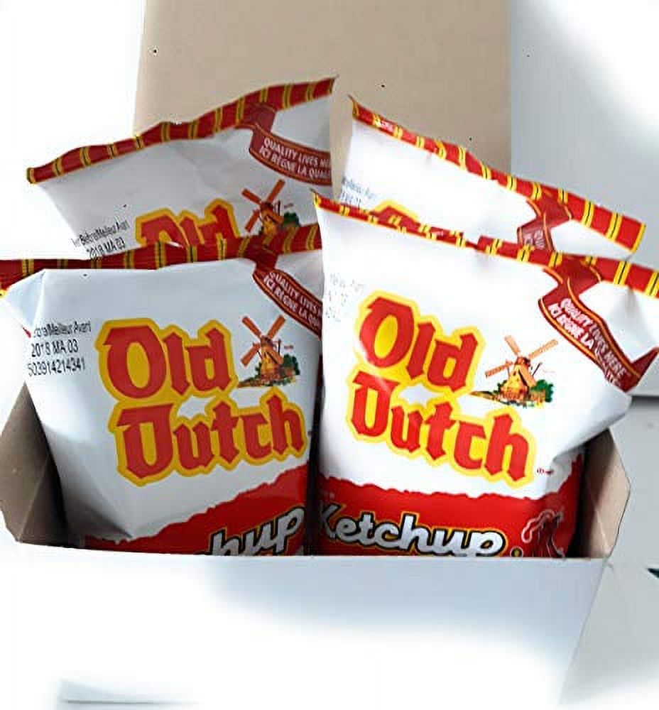 Old Dutch Ketchup Potato Chips 4 Bags/40G From Canada Canadian Eh