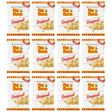 Old Dutch Original Potato Chips (12 Bags x 40g/ 1.4oz)
