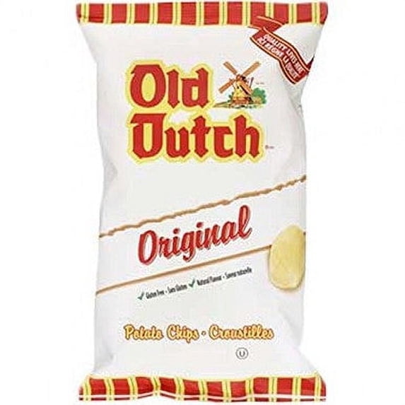 Old Dutch Original Potato Chips, One Large Bag