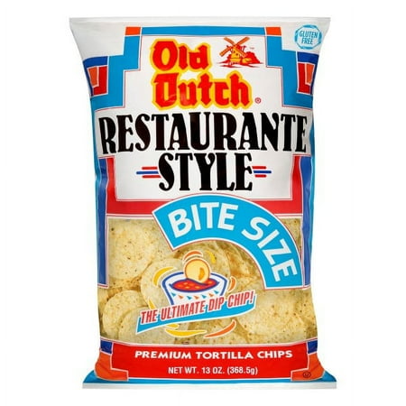 Old Dutch Restaurante Style Bite Size Tortilla Chips, 13 oz.