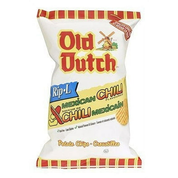 Old Dutch Rip L Mexican Chili Potato Chips, 66g/2.3oz
