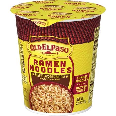 Old El Paso Birria Ramen Noodles Cup