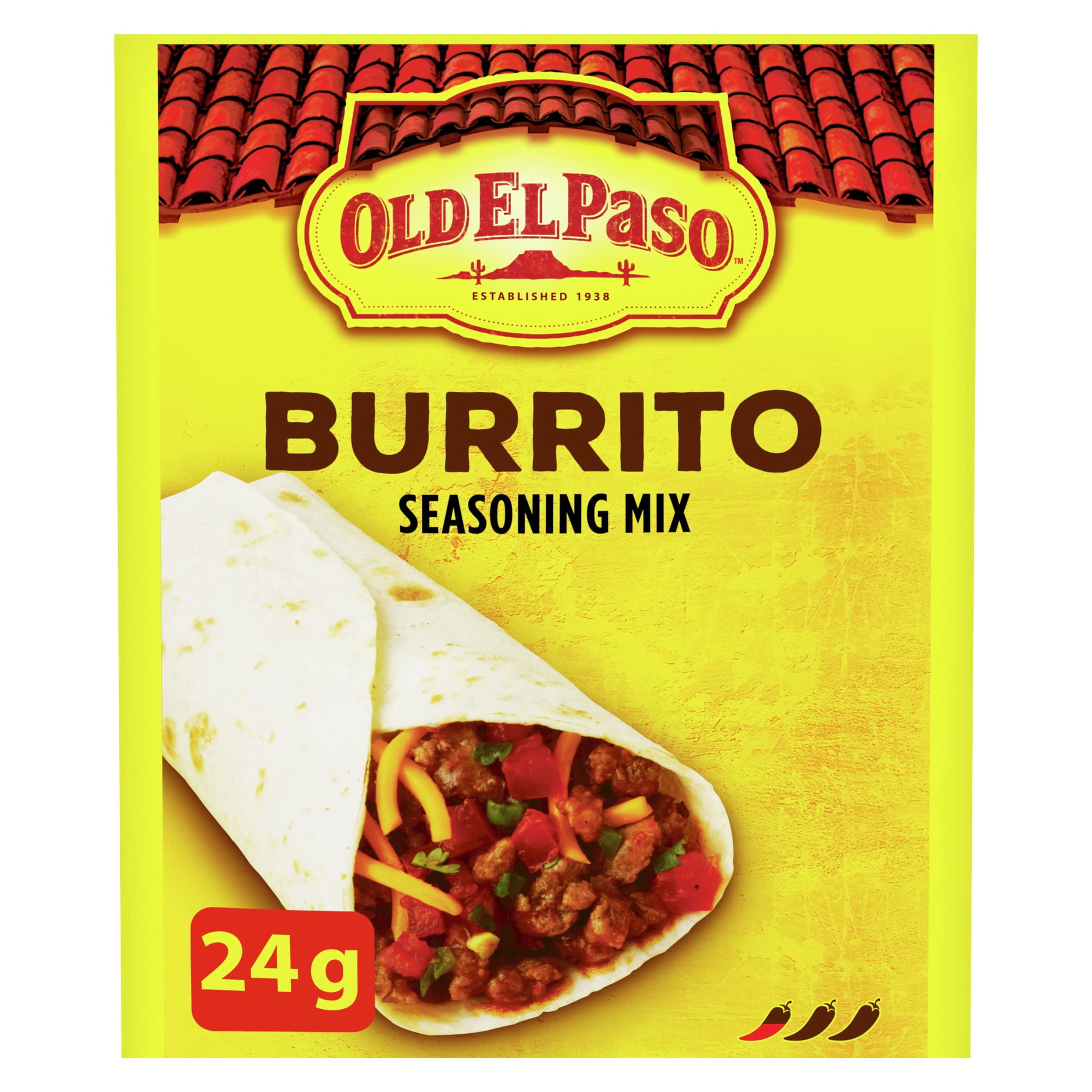 Old El Paso, Burrito Seasoning Mix, 24G/0.8Oz., {Imported From Canada