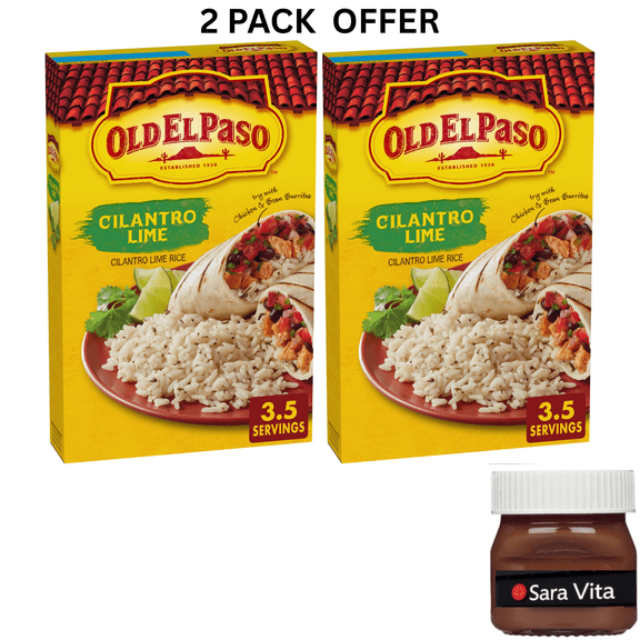 Old El Paso Cilantro Lime Seasoned Rice, Side Dish, 6.2 oz Box