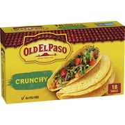 Old El Paso Crunchy Taco Shells, Gluten-Free, 18 Ct., 6.89 oz.