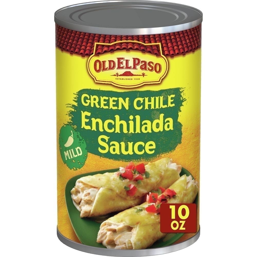 Old El Paso Enchilada Sauce Mild Green Chili (10oz) A mild, green
