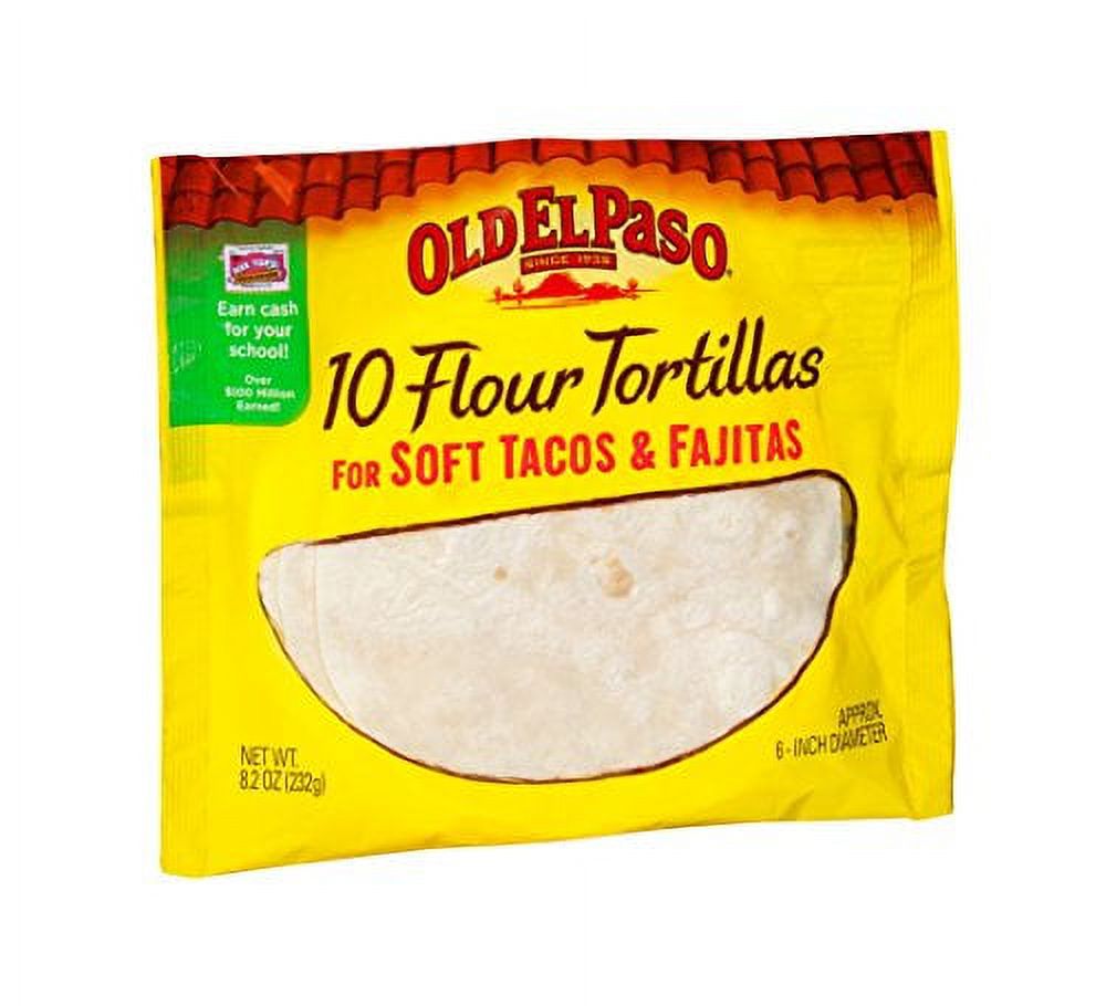 Old El Paso Flour Tortillas 10 CT
