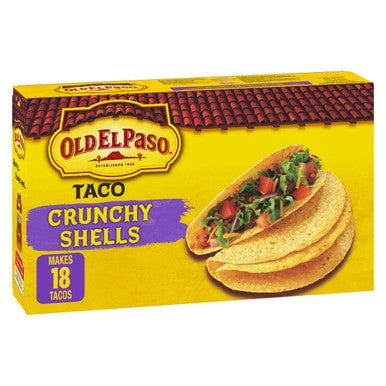Old El Paso Gluten Free Taco Crunchy Shells (18pk) 191g/6.7 oz