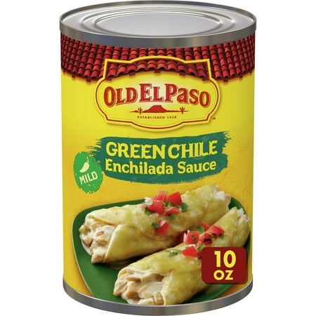 Old El Paso Mild Green Chile Enchilada Sauce, 1 Ct., 10 oz