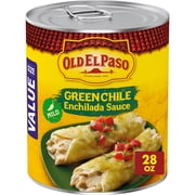 Old El Paso Mild Green Chile Enchilada Sauce, Value Size, 28 oz.
