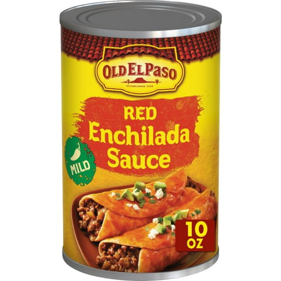 Old El Paso Mild Red Enchilada Sauce, Meal Prep, 10 oz