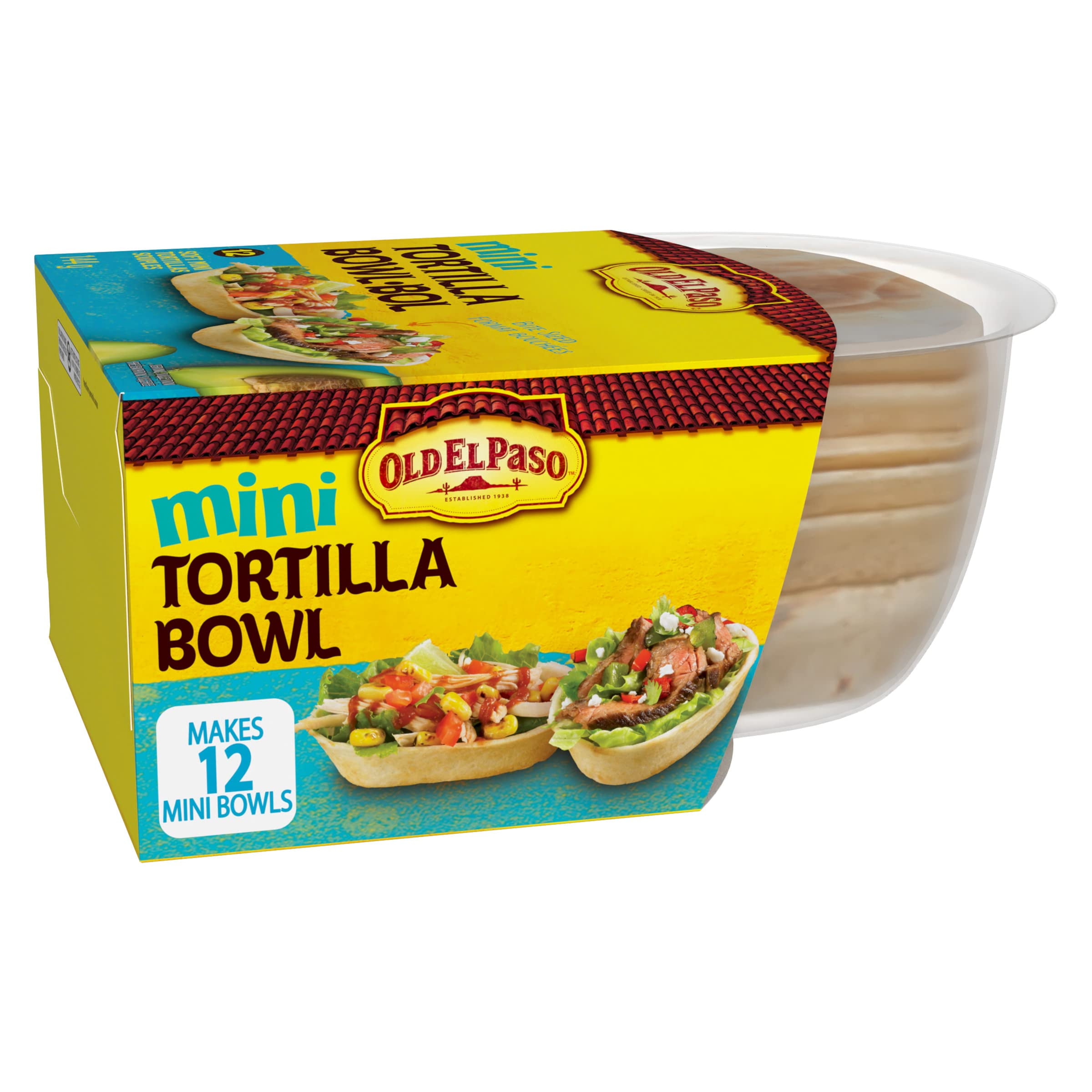 Old El Paso Mini Tortilla Bowls, 144g/5.1 oz., {Imported from Canada