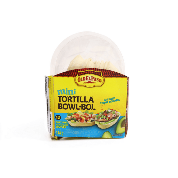 Old El Paso Mini Tortilla Bowls, 144g/5.1 oz