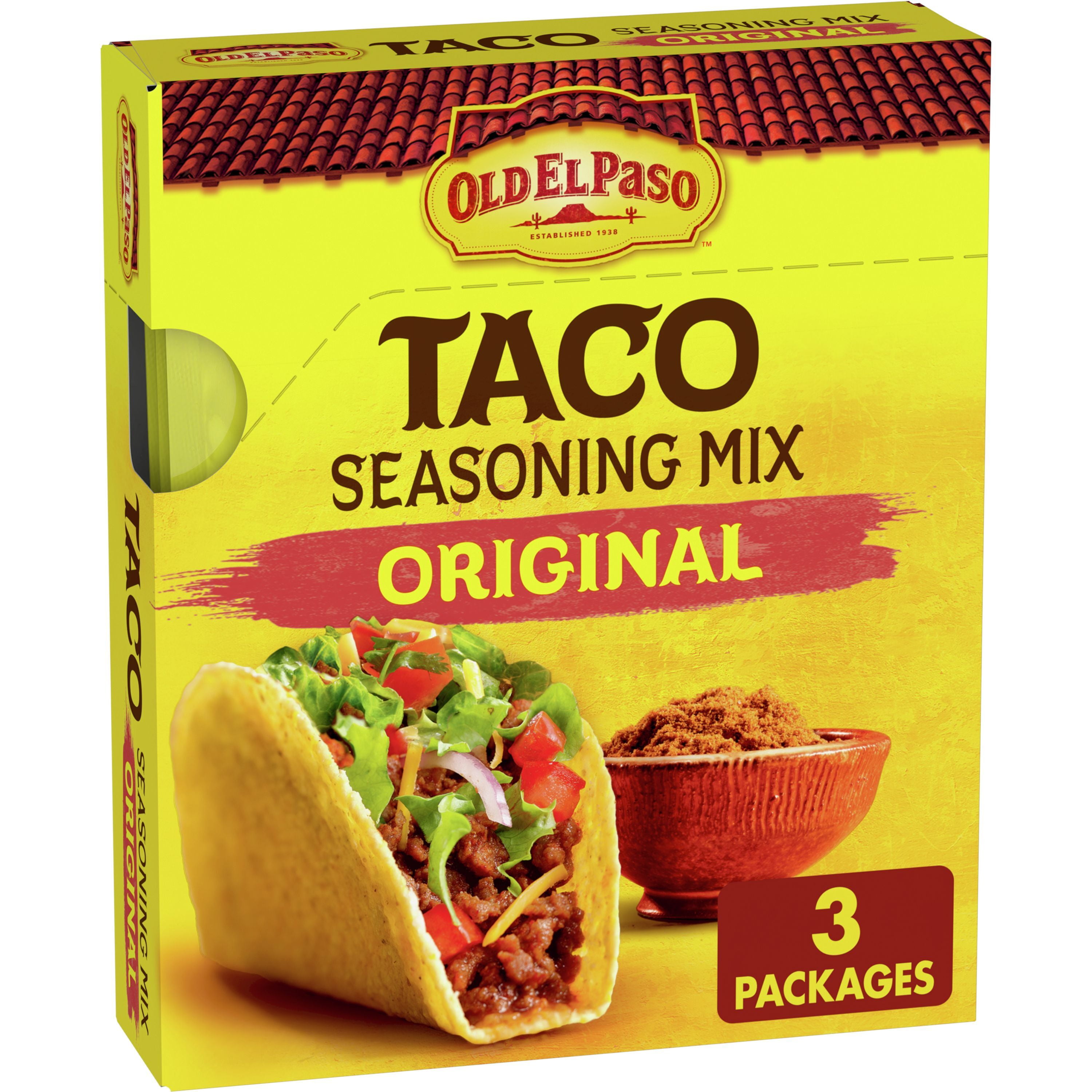 Old El Paso Original Taco Seasoning Mix 3 Pack