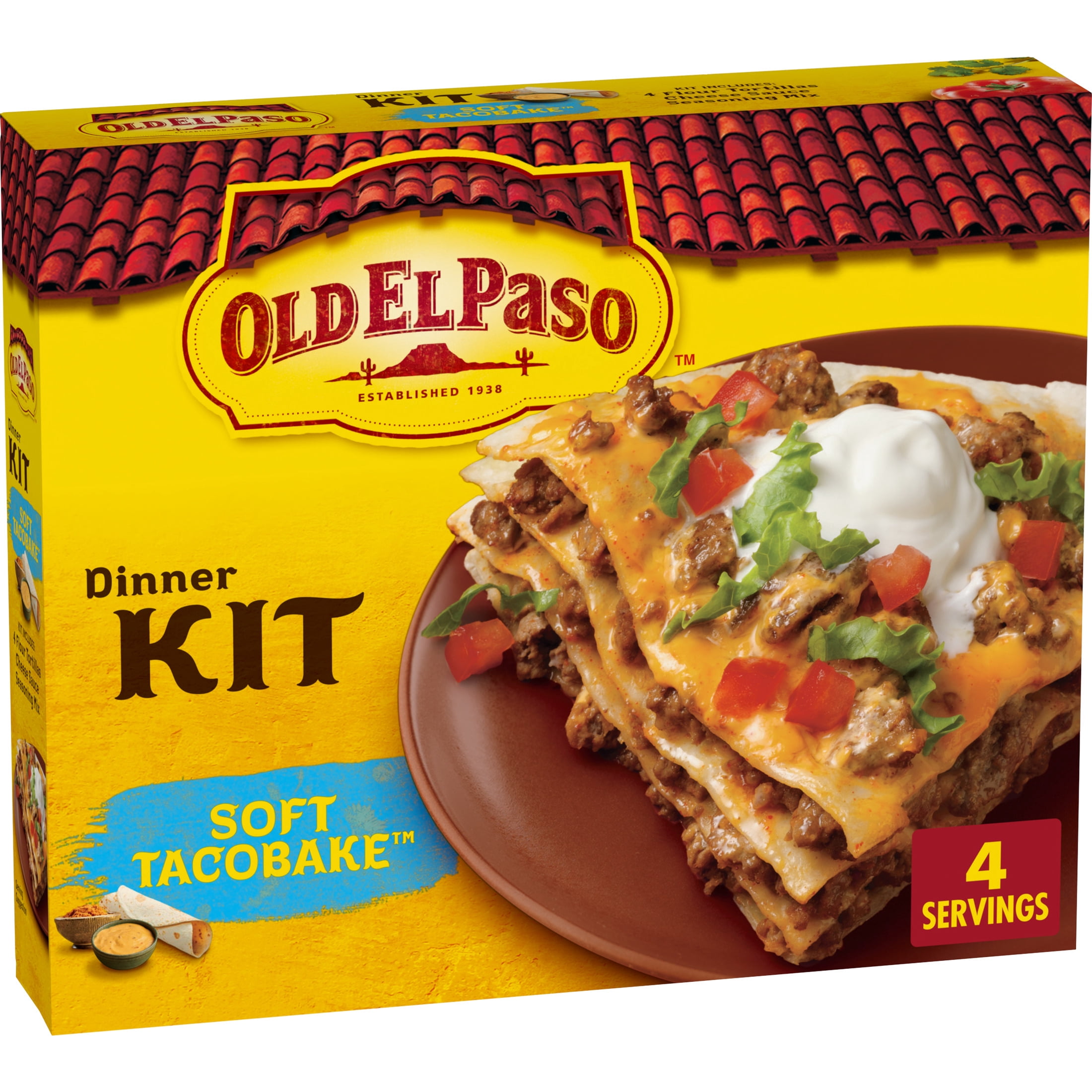 Old El Paso Soft TacoBake Dinner Kit, 8.4 oz.