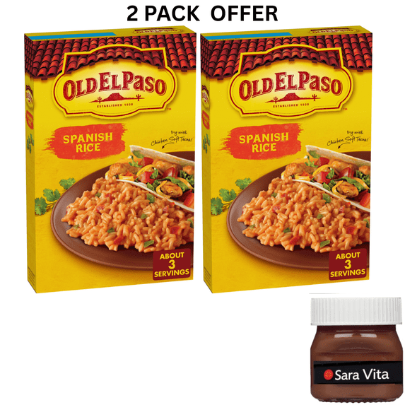 Old El Paso Spanish Style Rice Mix, Side Dish, 7.6 oz Box